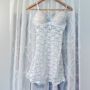 no brand stretchy soft lace lingerie, M